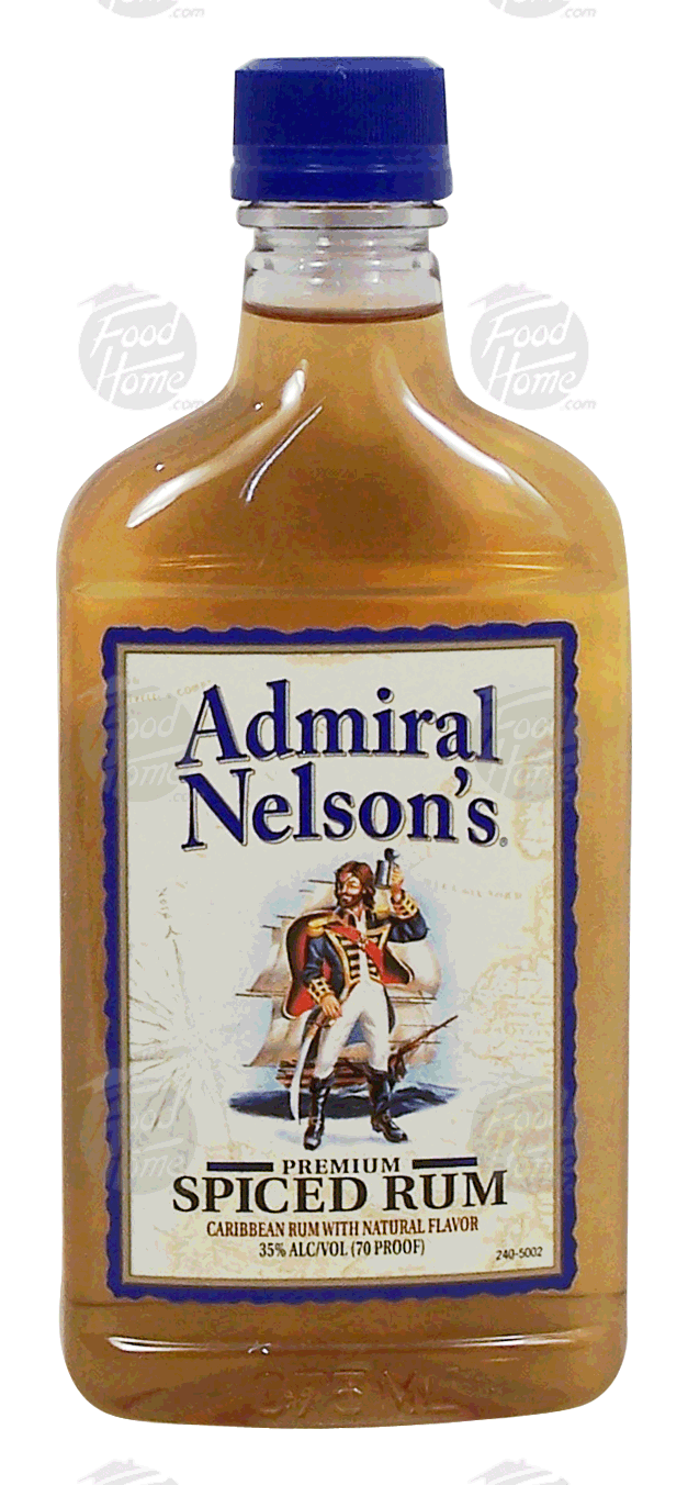 Admiral Nelson's Premium spiced caribbean rum, 35% alc. by vol. Full-Size Picture